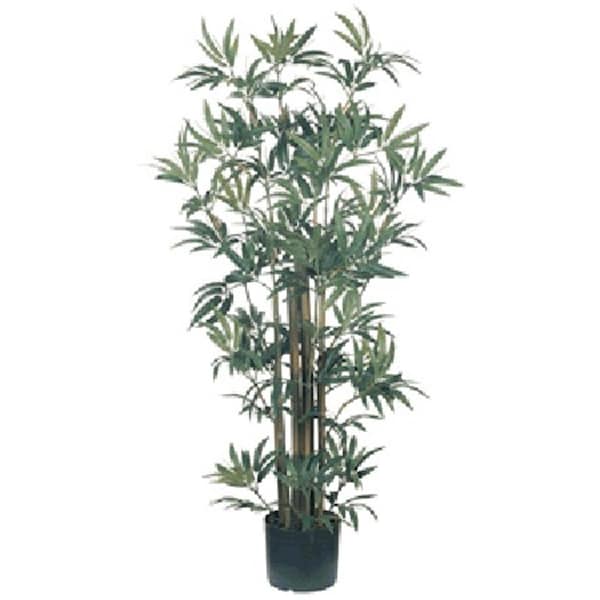 Nearly Natural Bamboo Silk Plant 4 Feet 5040 - main